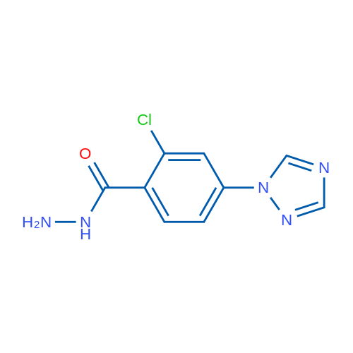 2-Chloro-4-(1H-1,2,4-triazol-1-yl)benzohydrazide 1g