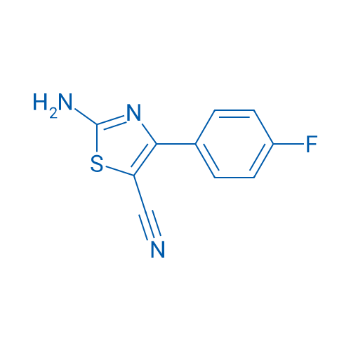 2-Amino-4-(4-fluorophenyl)thiazole-5-carbonitrile 250mg