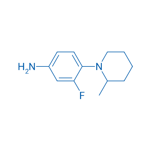 3-Fluoro-4-(2-methylpiperidin-1-yl)aniline 1g
