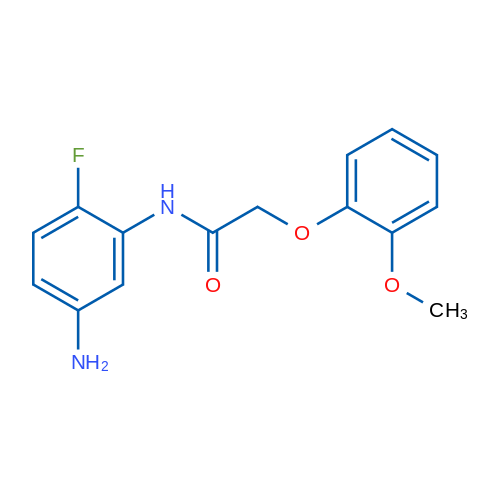 N-(5-Amino-2-fluorophenyl)-2-(2-methoxyphenoxy)acetamide 1g