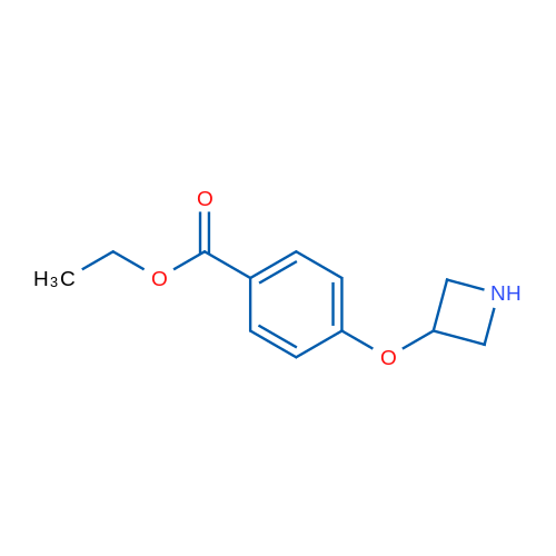 Ethyl 4-(azetidin-3-yloxy)benzoate 1g