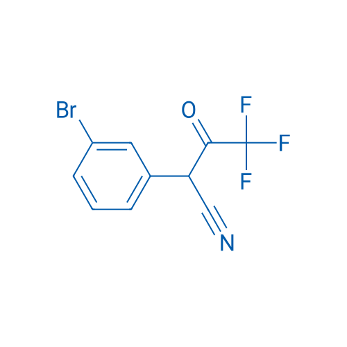 2-(3-Bromophenyl)-4,4,4-trifluoro-3-oxobutanenitrile 1g