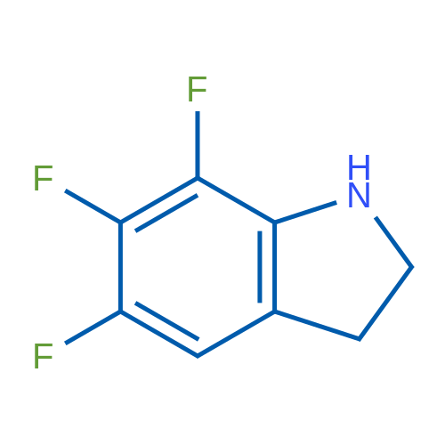 5,6,7-Trifluoroindoline 1g