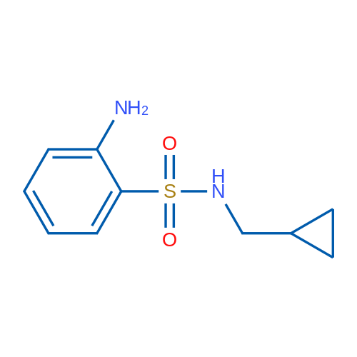 2-Amino-N-(cyclopropylmethyl)benzenesulfonamide 1g