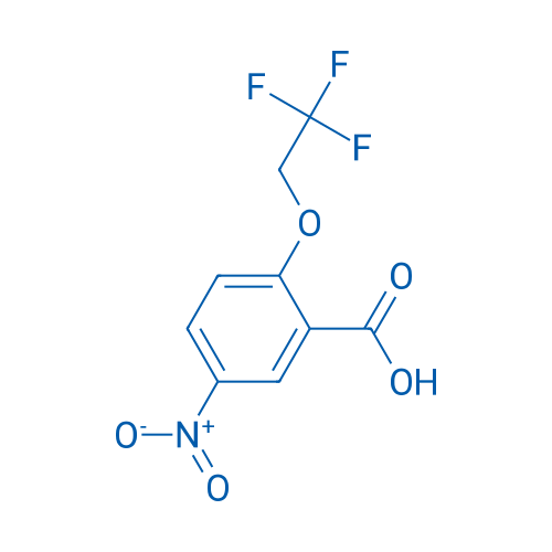 5-Nitro-2-(2,2,2-trifluoroethoxy)benzoic acid 1g