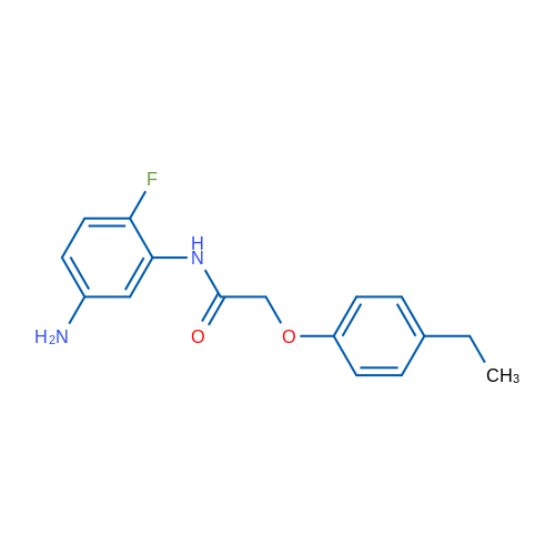 N-(5-Amino-2-fluorophenyl)-2-(4-ethylphenoxy)acetamide 1g