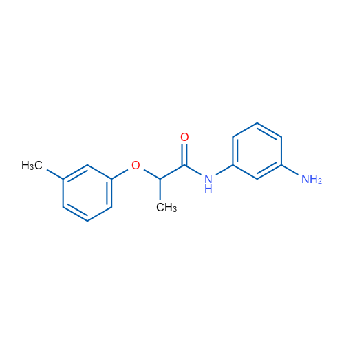 N-(3-Aminophenyl)-2-(m-tolyloxy)propanamide 5g