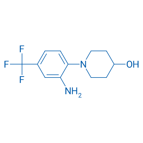 1-(2-Amino-4-(trifluoromethyl)phenyl)piperidin-4-ol 5g