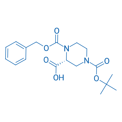 (R)-1-((Benzyloxy)carbonyl)-4-(tert-butoxycarbonyl)piperazine-2-carboxylic acid 1g