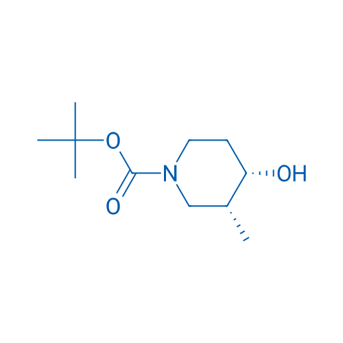 rel-(3R,4S)-tert-Butyl 4-hydroxy-3-methylpiperidine-1-carboxylate 50mg