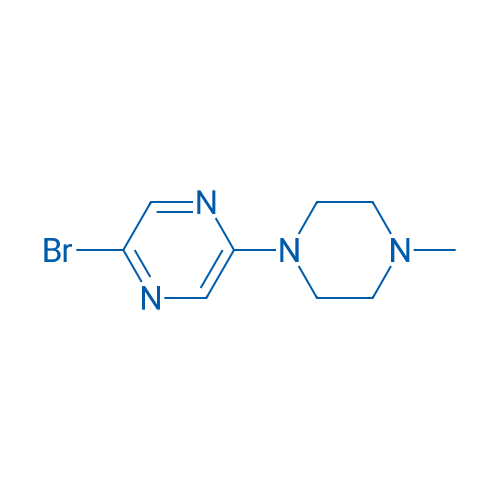 2-Bromo-5-(4-methylpiperazin-1-yl)pyrazine 1g