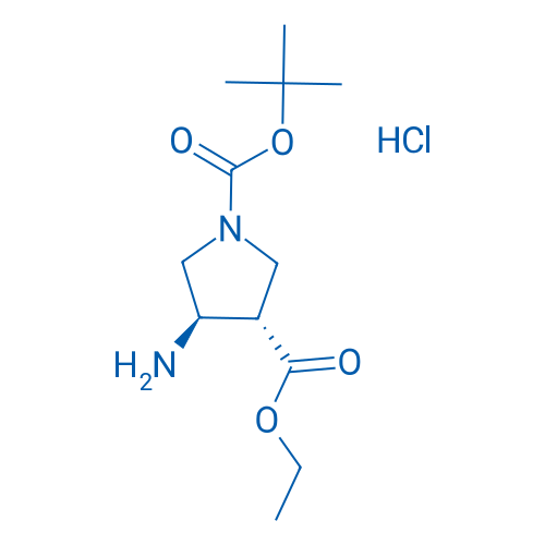 (3S,4R)-1-tert-Butyl 3-ethyl 4-aminopyrrolidine-1,3-dicarboxylate hydrochloride 1g