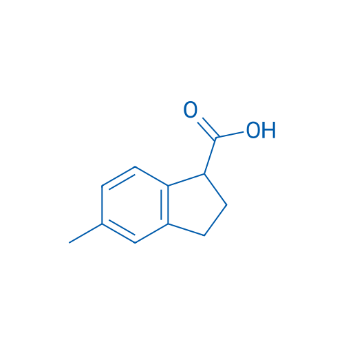 5-Methyl-2,3-dihydro-1H-indene-1-carboxylic acid 250mg