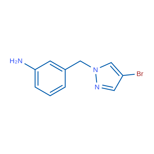 3-((4-Bromo-1H-pyrazol-1-yl)methyl)aniline 1g
