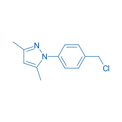 1-(4-(Chloromethyl)phenyl)-3,5-dimethyl-1H-pyrazole 1g