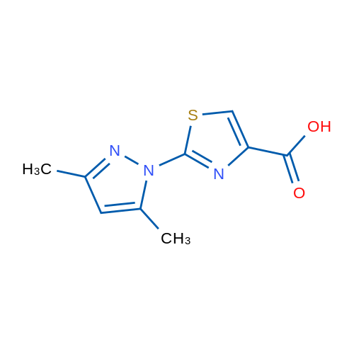 2-(3,5-Dimethyl-1H-pyrazol-1-yl)thiazole-4-carboxylic acid 5g