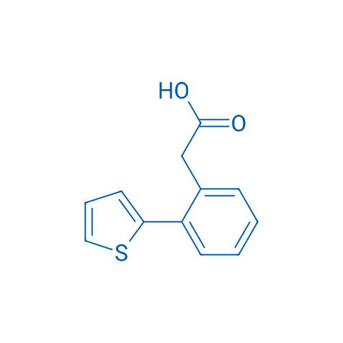 2-(2-(Thiophen-2-yl)phenyl)acetic acid 100mg