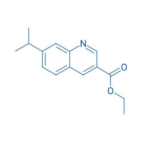 Ethyl 7-isopropylquinoline-3-carboxylate 250mg