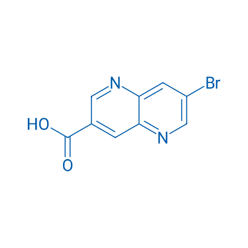 7-Bromo-1,5-naphthyridine-3-carboxylic acid 1g