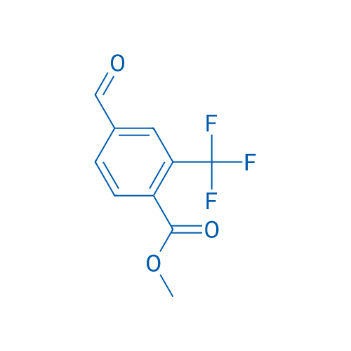 Methyl 4-formyl-2-(trifluoromethyl)benzoate 250mg