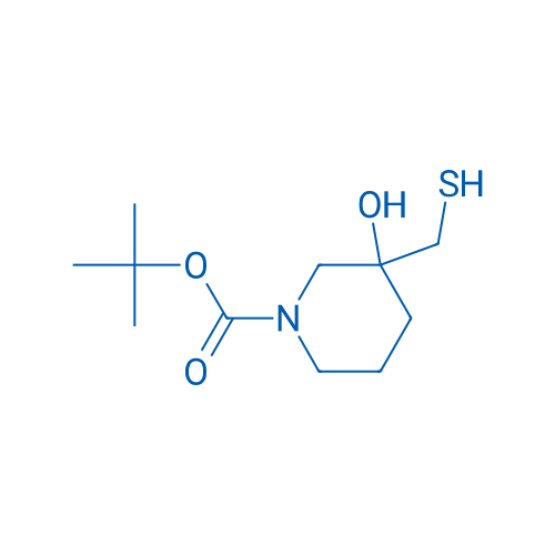 1-Boc-3-hydroxy-3-(mercaptomethyl)piperidine 1g