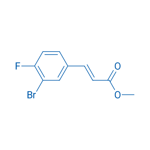 (2E)-3-(3-BRomo-4-fluorophenyl)-2-propenoic acid, methyl ester 1g