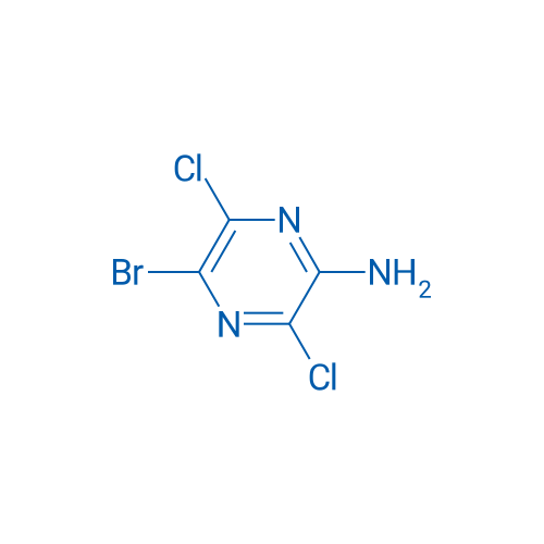 5-Bromo-3,6-dichloropyrazin-2-amine 250mg