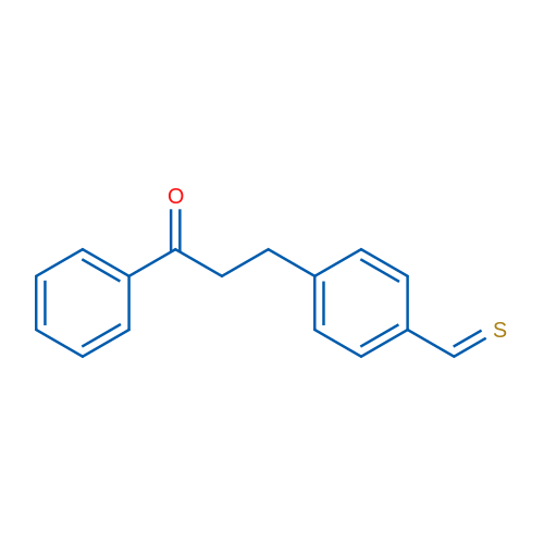 3-(4-Thiomethylphenyl)propiophenone 1g