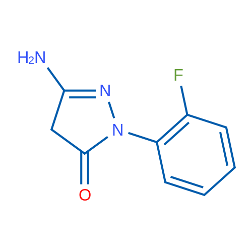 5-AMino-2-(2-fluorophenyl)-2,4-dihydro-3h-pyrazol-3-one 1g