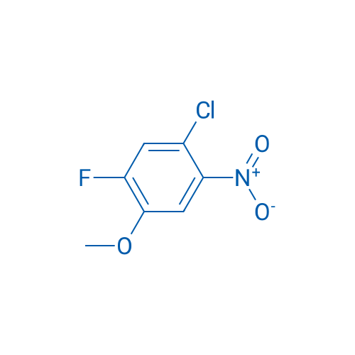 1-Chloro-5-fluoro-4-methoxy-2-nitrobenzene 250mg