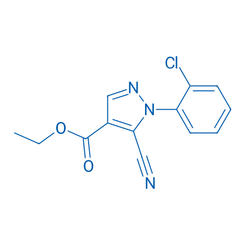 Ethyl 1-(2-chlorophenyl)-5-cyano-1H-pyrazole-4-carboxylate 1g