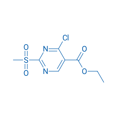 Ethyl 4-chloro-2-(methylsulfonyl)pyrimidine-5-carboxylate 10g