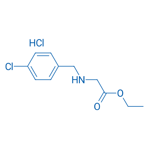 Ethyl 2-((4-chlorobenzyl)amino)acetate hydrochloride 1g