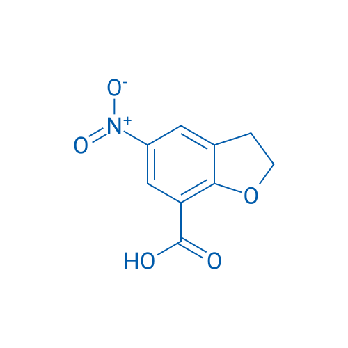 5-Nitro-2,3-dihydrobenzofuran-7-carboxylic acid 100mg