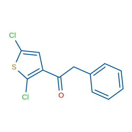 1-(2,5-Dichlorothiophen-3-yl)-2-phenylethanone 1g