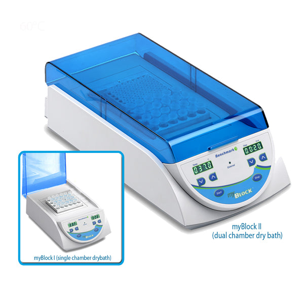 myBlock ll™- digital dry bath, dual chamber, without blocks, 230V