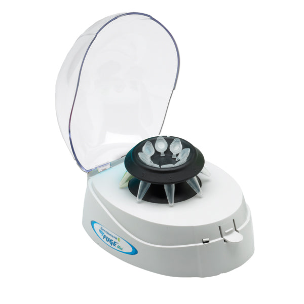 MyFuge™ Mini Centrifuge, clear lid, with 2 rotors, 100-240V (US plug)