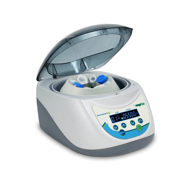 MyFuge™ 5D Digital MicroCentrifuge with combination rotor, 4 x 5ml & 4 x 1.5/2.0ml, 100-240V (European 2 prong plug)