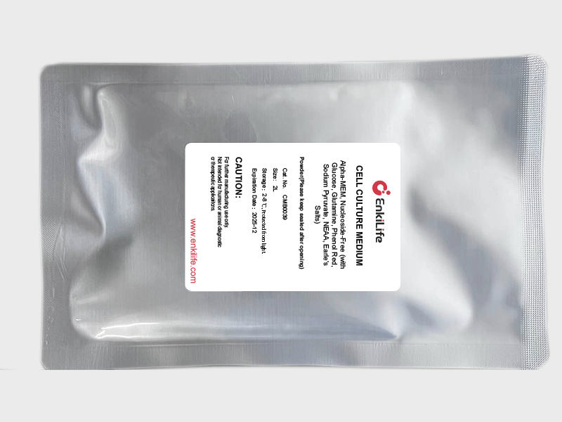Alpha-MEM, Nucleoside-Free (with Glucose, Glutamine, Phenol Red, Sodium Pyruvate, NEAA, Earle's Salts)