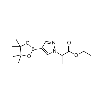 Ethyl 2-(4-(4,4,5,5-tetramethyl-1,3,2-dioxaborolan-2-yl)-1H-pyrazol-1-yl)propanoate