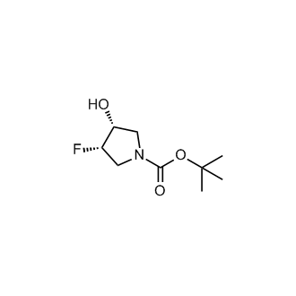 tert-Butyl (3S,4R)-3-fluoro-4-hydroxypyrrolidine-1-carboxylate