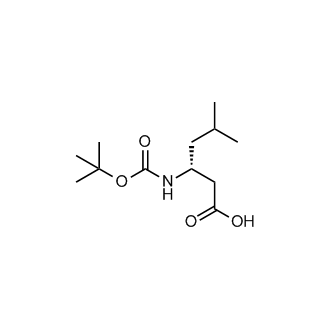 (R)-3-(tert-Butoxycarbonylamino)-5-methylhexanoic acid