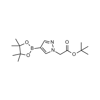 tert-Butyl 2-(4-(4,4,5,5-tetramethyl-1,3,2-dioxaborolan-2-yl)-1H-pyrazol-1-yl)acetate