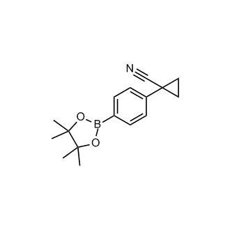 1-(4-(4,4,5,5-Tetramethyl-1,3,2-dioxaborolan-2-yl)phenyl)cyclopropanecarbonitrile