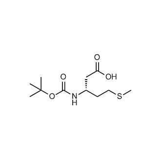 (R)-3-((tert-Butoxycarbonyl)amino)-5-(methylthio)pentanoic acid