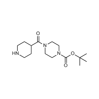 tert-Butyl 4-(piperidine-4-carbonyl)piperazine-1-carboxylate