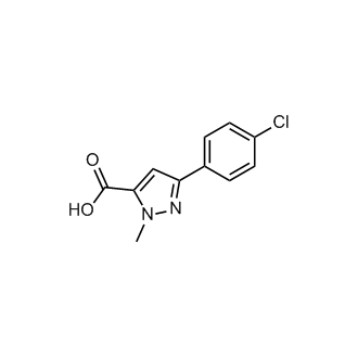 3-(4-Chlorophenyl)-1-methyl-1H-pyrazole-5-carboxylic acid