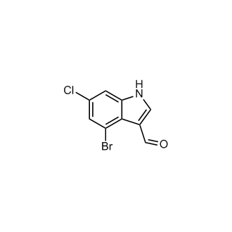 4-Bromo-6-chloro-1H-indole-3-carbaldehyde