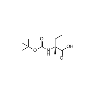 (R)-2-((tert-Butoxycarbonyl)amino)-2-methylbutanoic acid