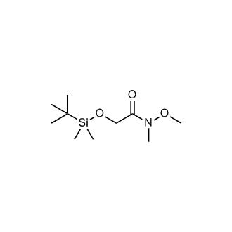 2-(tert-Butyldimethylsilyloxy)-N-methoxy-N-methylacetamide